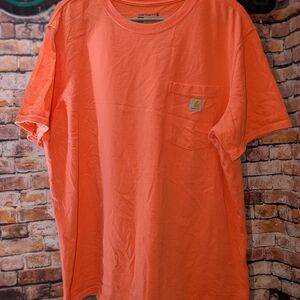 Carhartt Youth Orange Pocket T-Shirt